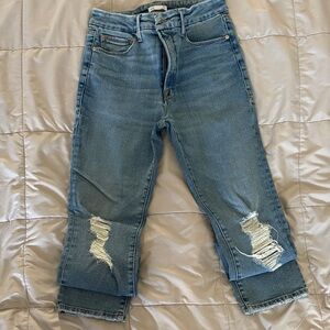 Good American Distressed Skinny Jeans